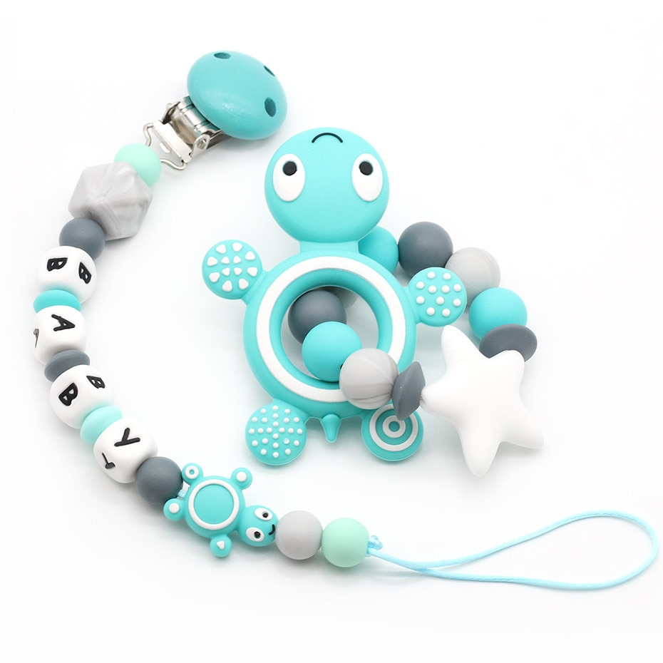 Dummy Holder Teething Pacifier Clip